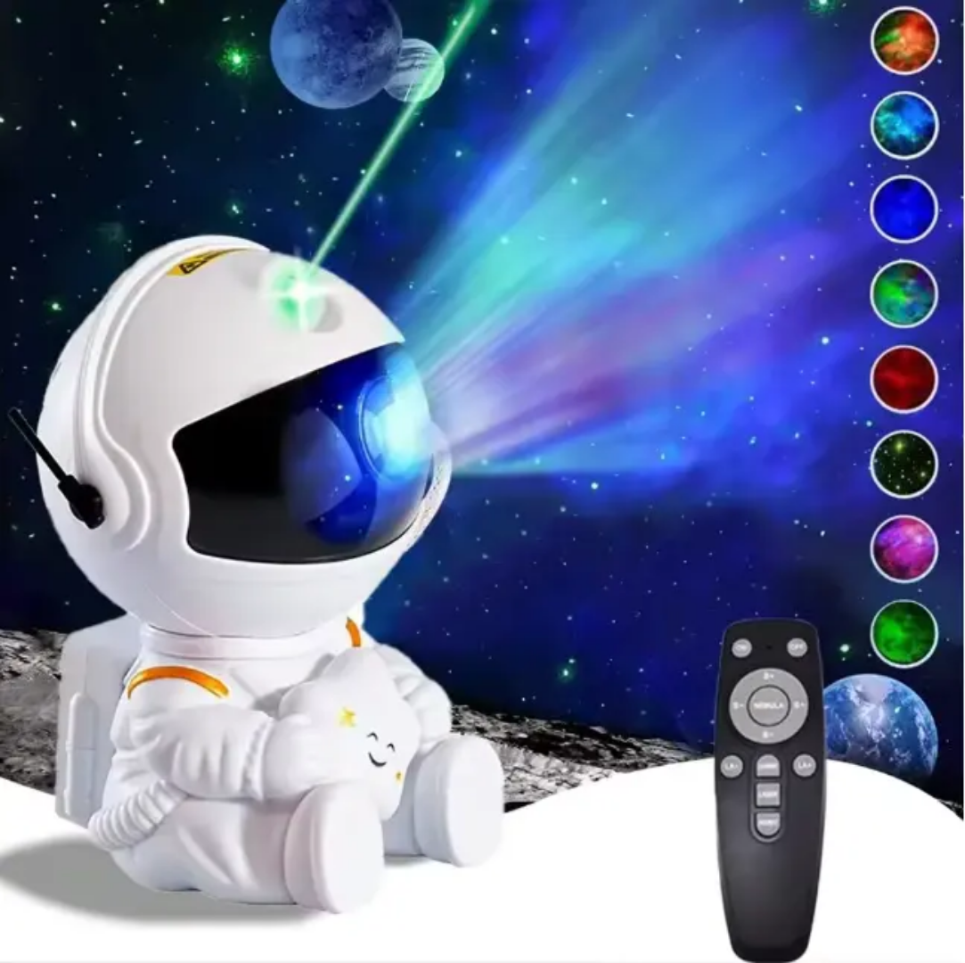 Star Projector Galaxy Night Light Astronaut Space Projector Starry Nebula Ceiling LED Lamp for Bedroom Home Decorative kids gift