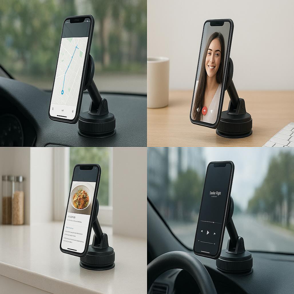 K007 Magnetic Phone Holder Magnetic Car Phone Holder 360 Extendable Magnetic Phones Holder
